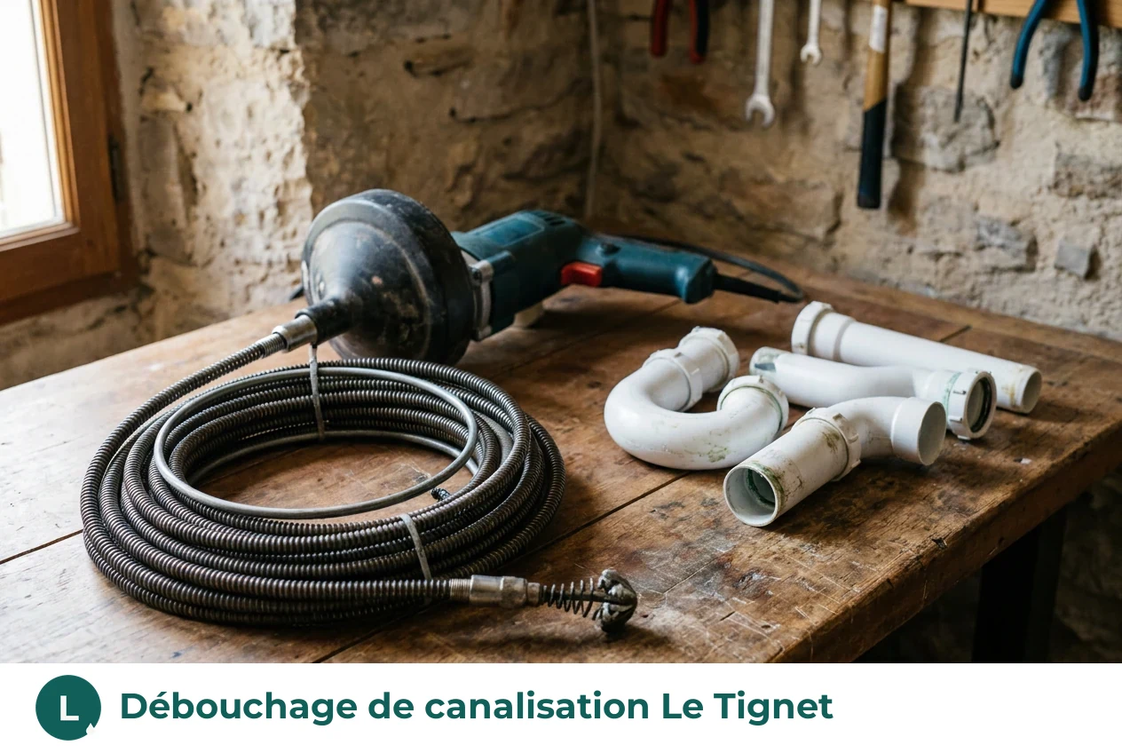 Débouchage de canalisation à Le Tignet
