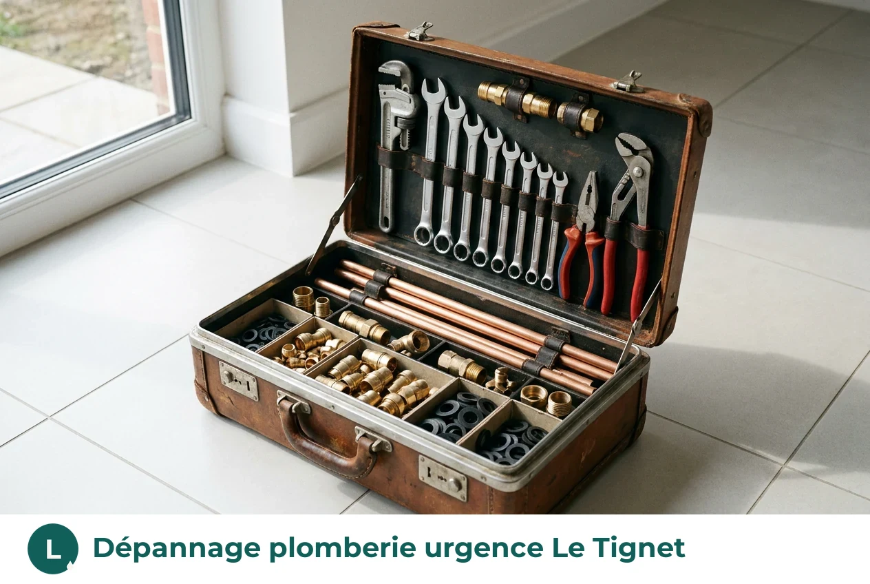 Dépannage plomberie urgence à Le Tignet