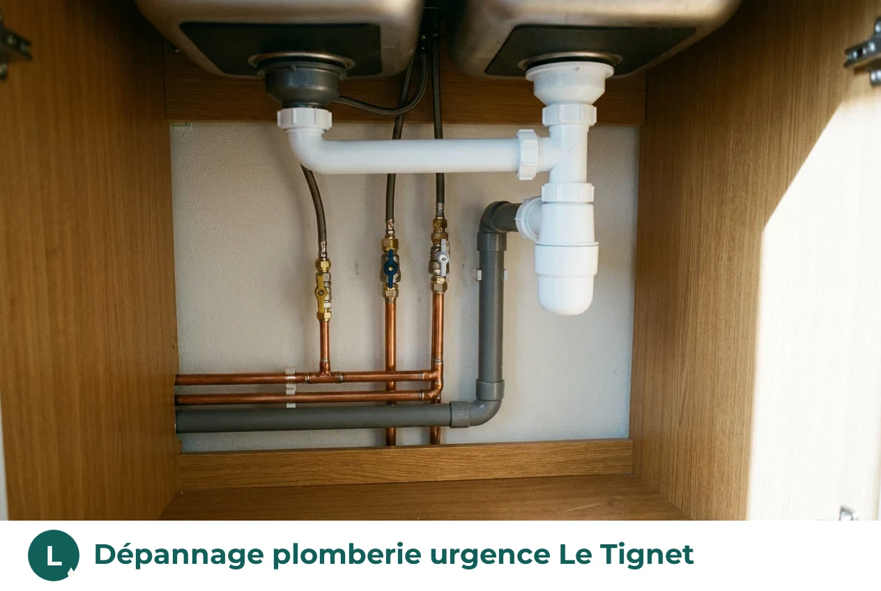 Dépannage plomberie urgence à Le Tignet