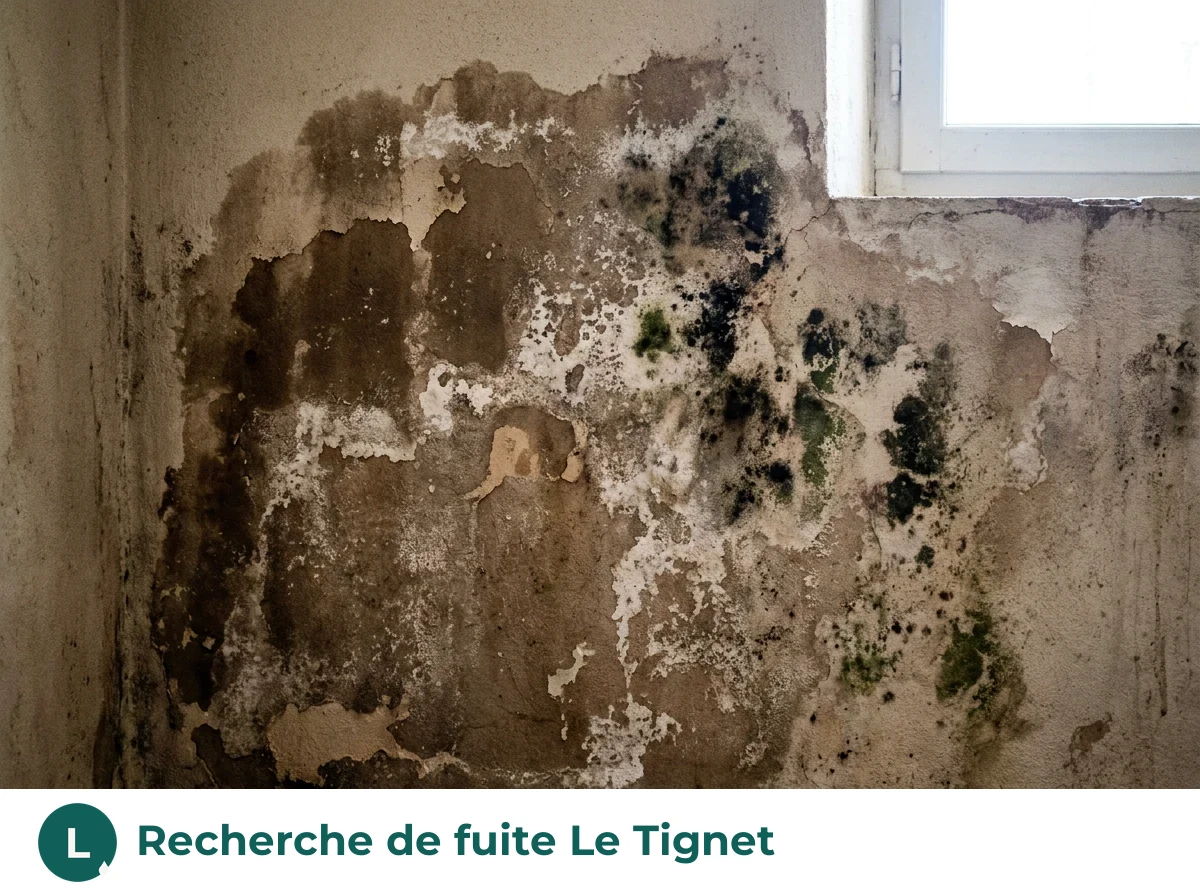 Recherche de fuite à Le Tignet