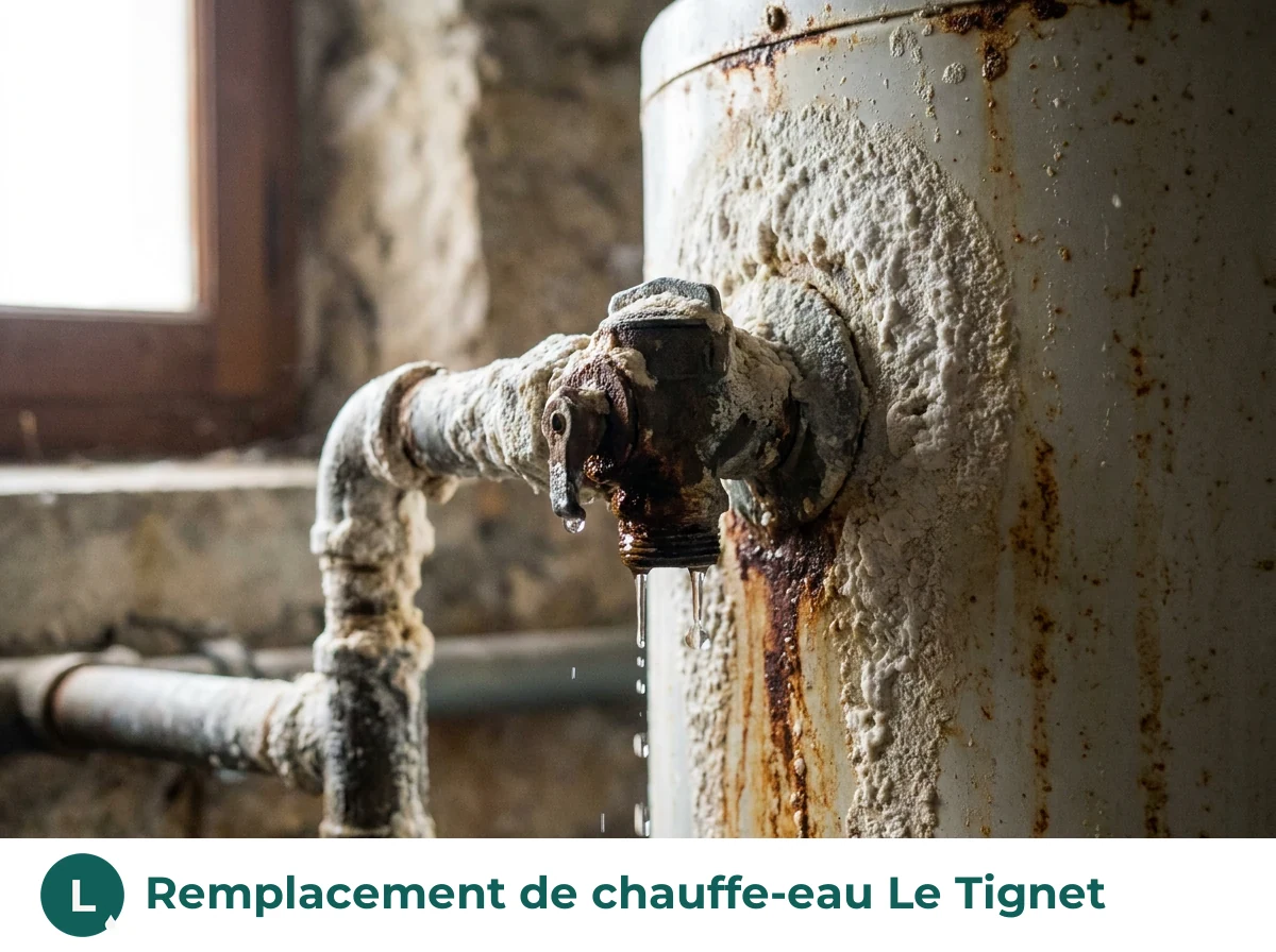Remplacement de chauffe-eau à Le Tignet
