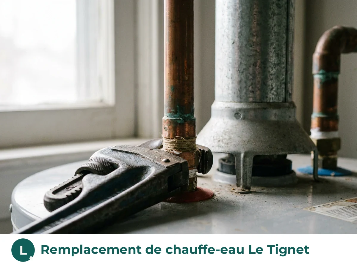 Remplacement de chauffe-eau à Le Tignet